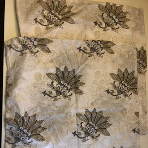 Two Custom 19 x 19 brand new LaLa pillow covers